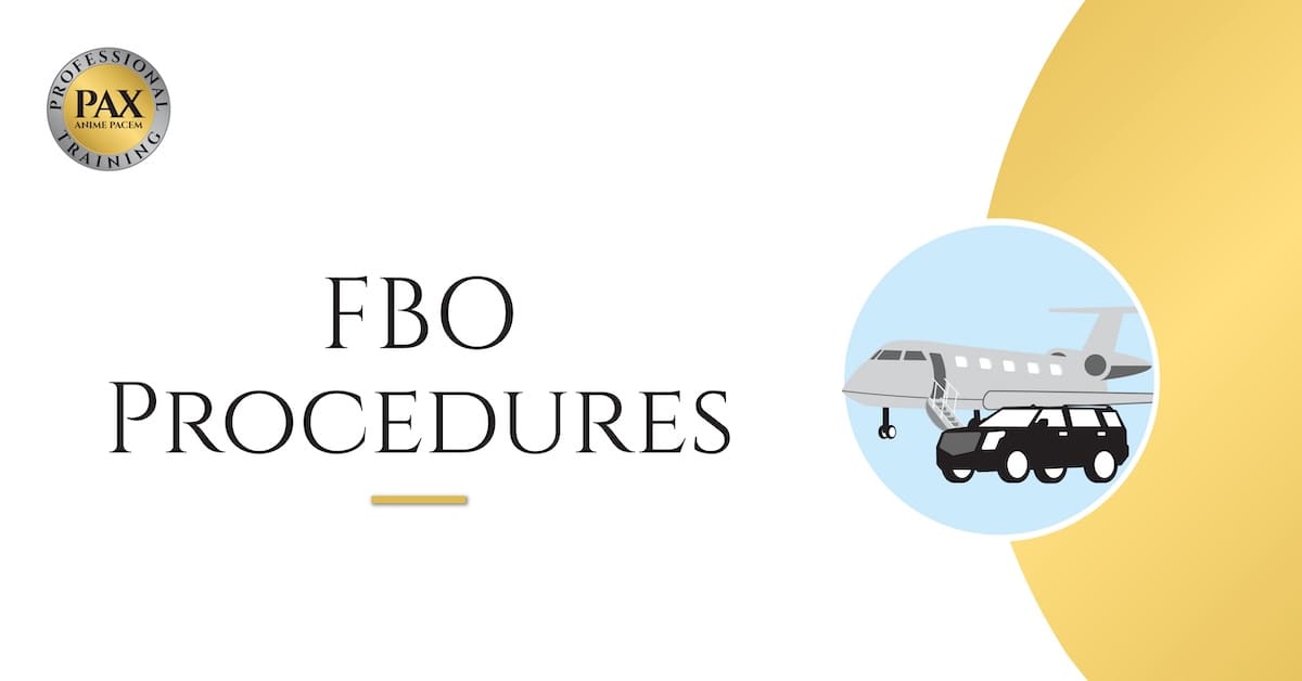 FBO Procedures | Courses | PAX Training